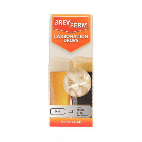 Brewferm Carbonation Drops voor 50 cl - 40 st. Brewferm Carbonation Drops voor 50 cl - 40 st.