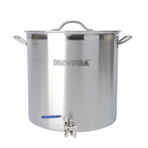 Brewferm brouwketel rvs 70 l met bolkraan (45 x 45 cm)