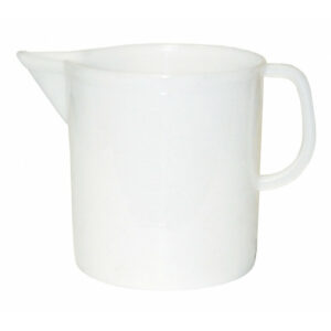 Gegradueerde maatbeker wit plastic - 3 l