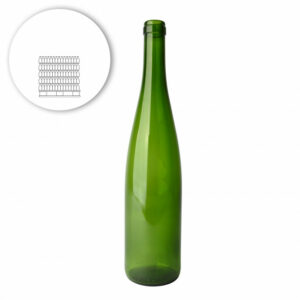 Pallet wijnflessen fluit (schlegel) 75 cl