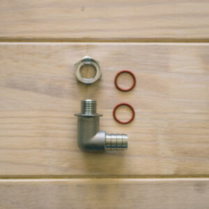 Ss Brewtech™ tuit met blow-off ventiel voor FTSs en Brew Bucket deksels