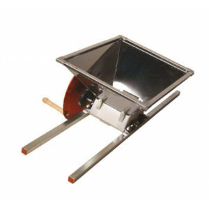 druivenmolen 20 l inox kuip manueel