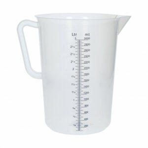 maatkan polypropeen gegradueerd 3000 ml
