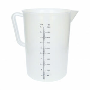 maatkan polypropeen gegradueerd 5000 ml