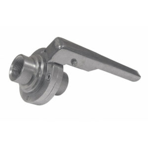 vlinderklepkraan DN32 gas 1"F / 1"F