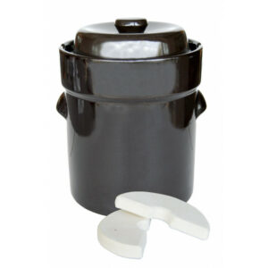 zuurkoolpot 10 l incl. stenen /deksel