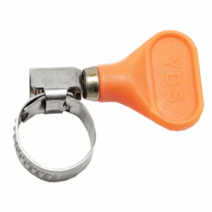 Slangklem met vleugelmoer 10 x 16 mm - 100 st.