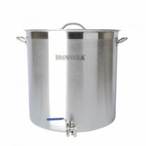 Brewferm brouwketel rvs 98 l met bolkraan (50 x 50 cm)